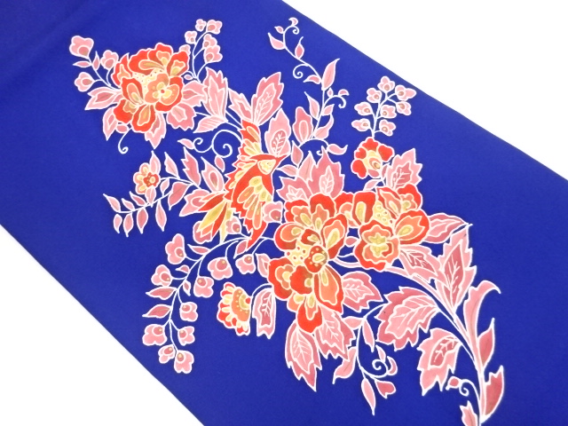 塩瀬金彩花鳥模様名古屋帯 | 宗 sou::お茶道具・着物のお店